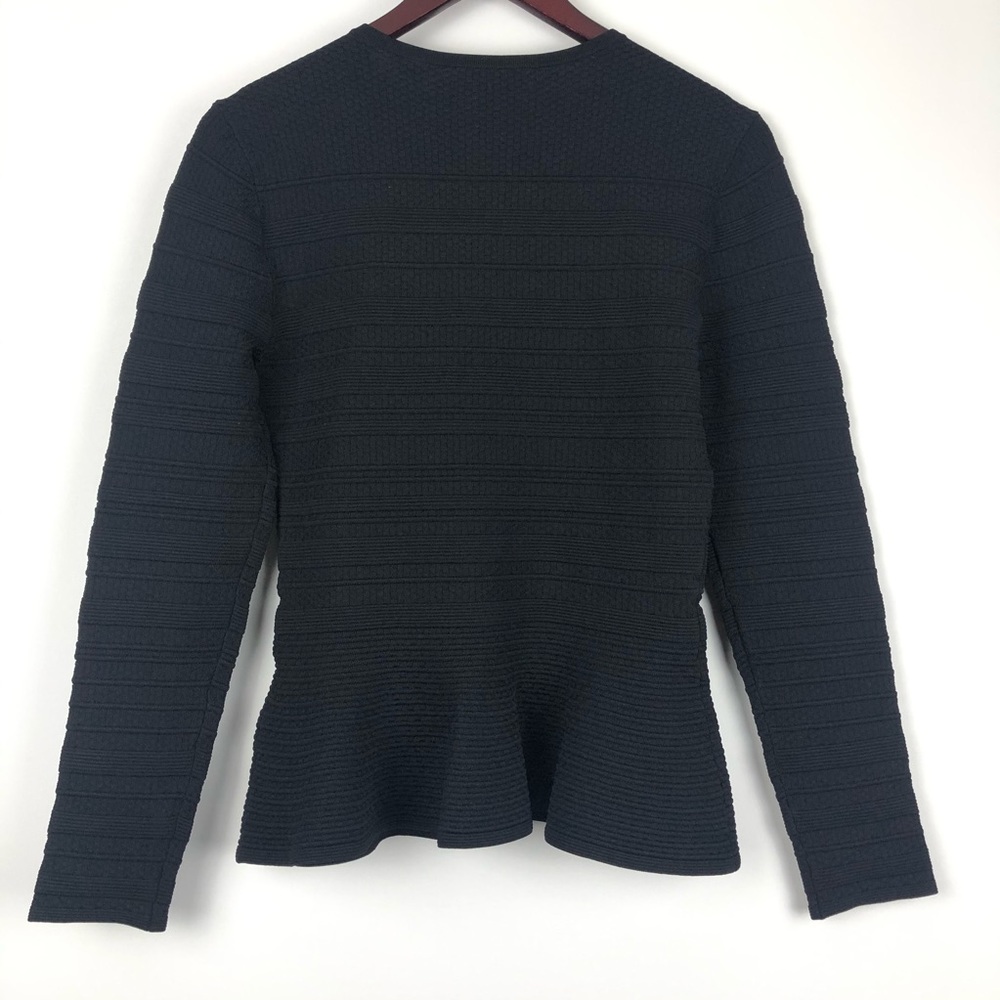 💞SOLD💞Ted Baker Deari Structured Peplum Cardigan - Picture 5 of 8